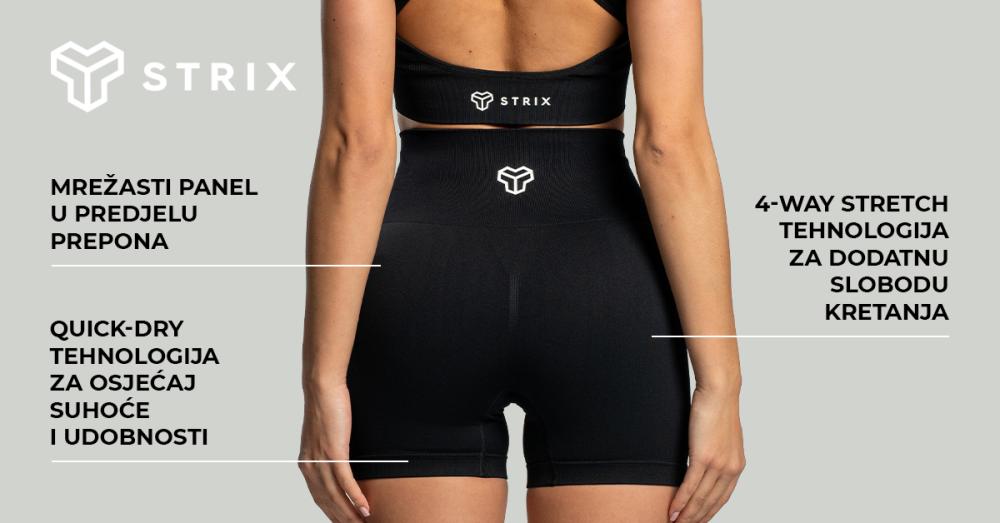 Ženske bešavne kratke hlače Moss - STRIX