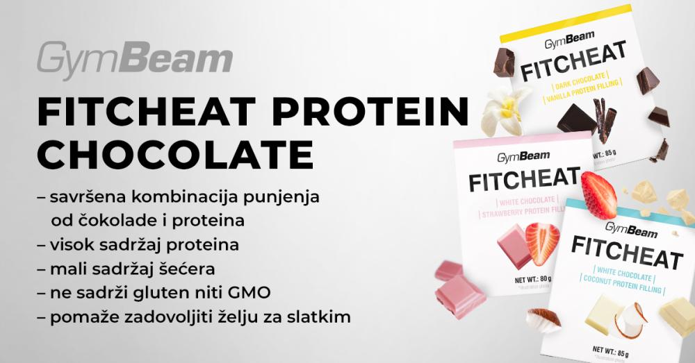 Fitcheat proteinska čokolada - GymBeam