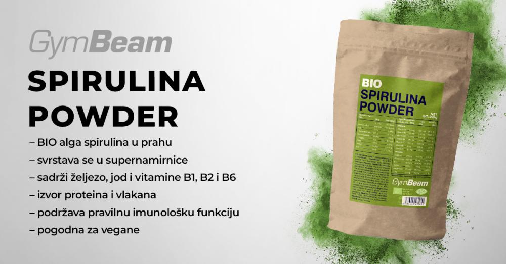 BIO Spirulina u prahu - GymBeam
