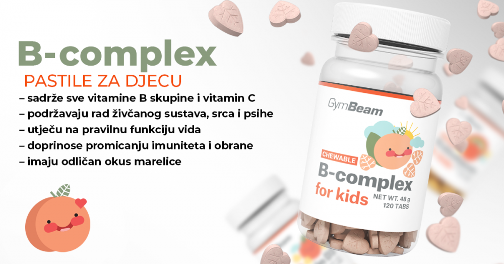 B-Complex pastile za djecu - GymBeam