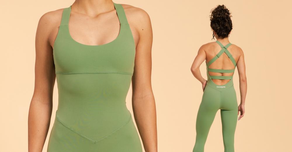 Women's Hyper Jumpsuit Olivine - BeastPink
