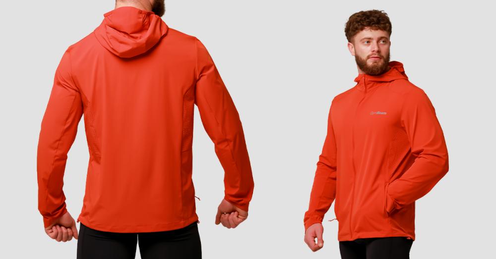 Pulse Running Jacket Orange - GymBeam