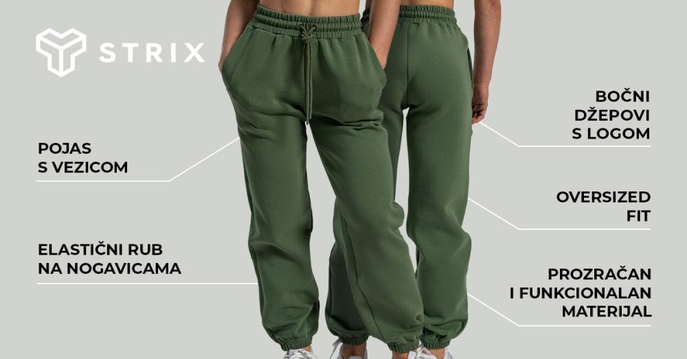 Relaxed Joggers Cedar Green - STRIX