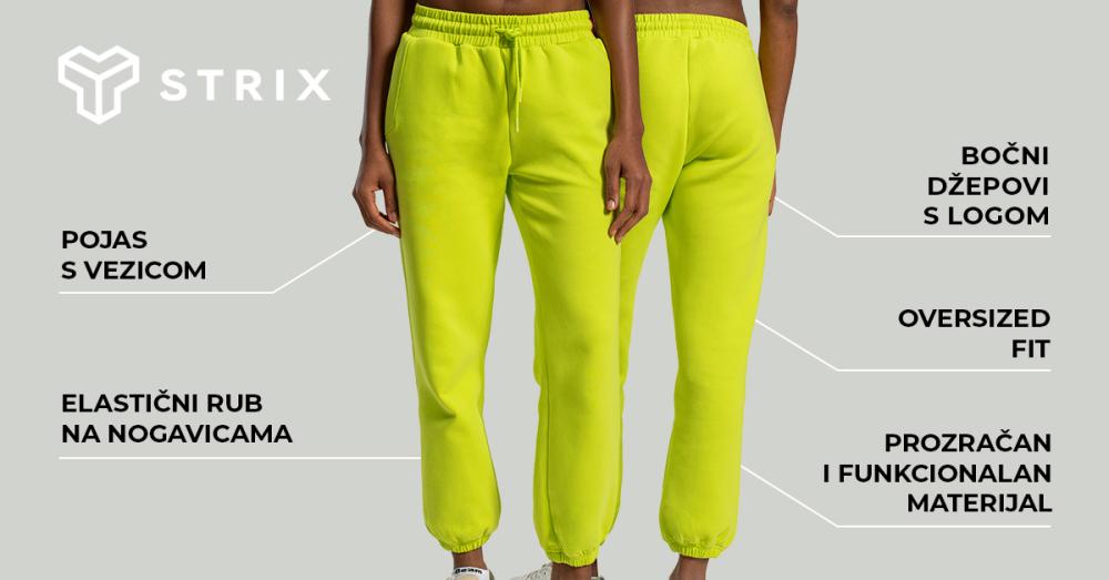 Women's Lunar Joggers Chartreuse - STRIX