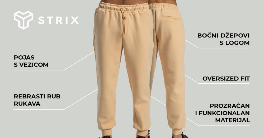 Relaxed Joggers Sandshell - STRIX
