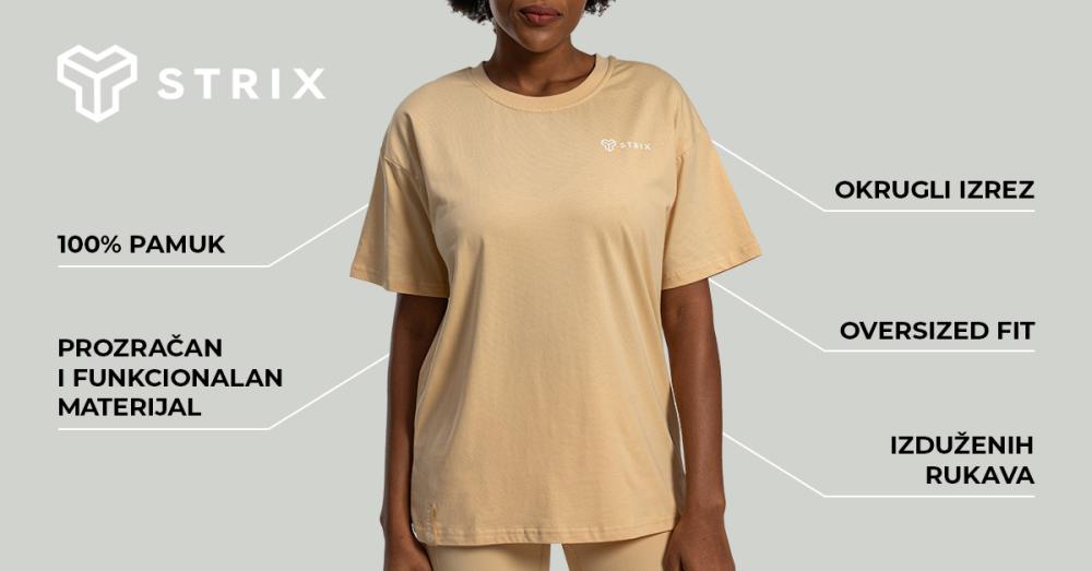 Ženska oversized majica Lunar Sandshell - STRIX
