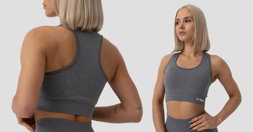 FLO Sports Bra Grey - GymBeam