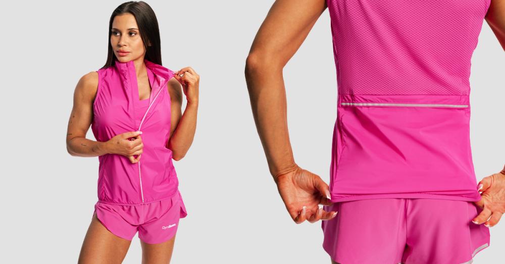 Ženski Pulse X ljubičasti prsluk za trčanje - GymBeam