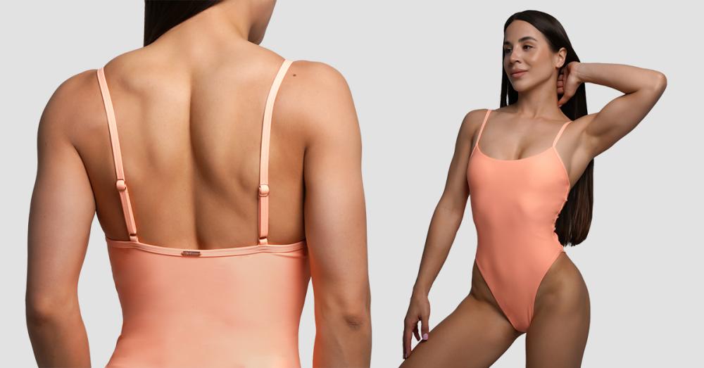 ARUBA Swimsuit Peach - GymBeam	