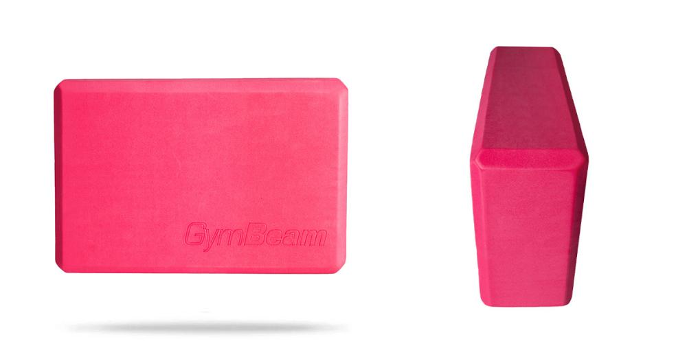 Yoga Block Pink - GymBeam