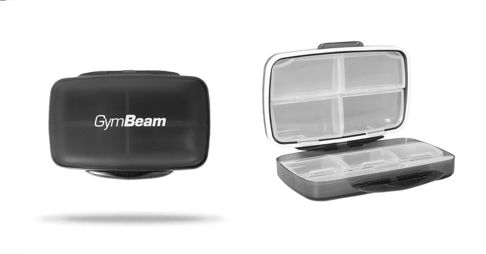 Ultimate Pillbox crna - GymBeam