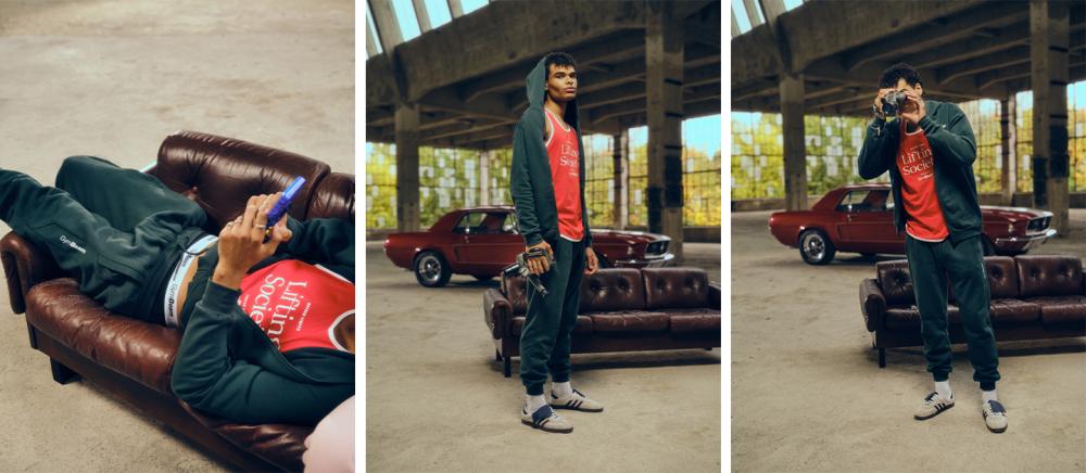 Tepláky Base Forest - GymBeam