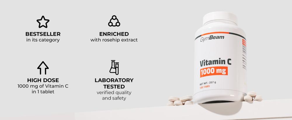 Vitamin C 1000 mg - GymBeam