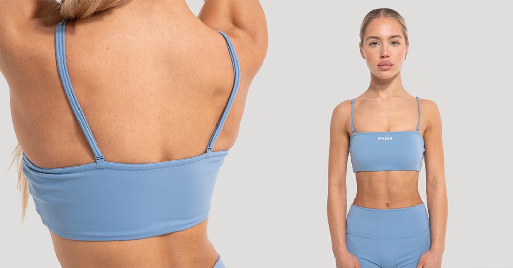 Ženski sportski top Flow Azure - GymBeam
