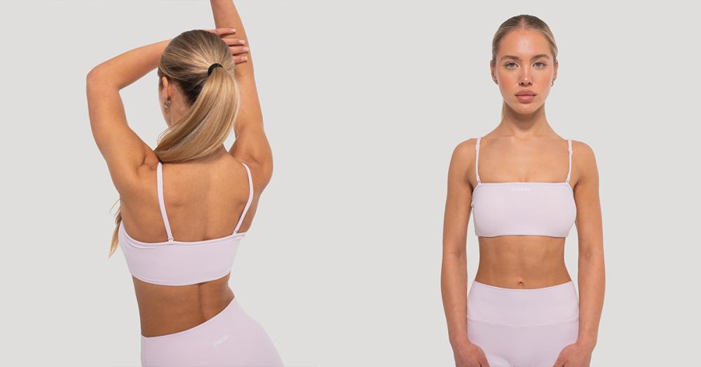 Ženski sportski top Flow Blush - GymBeam