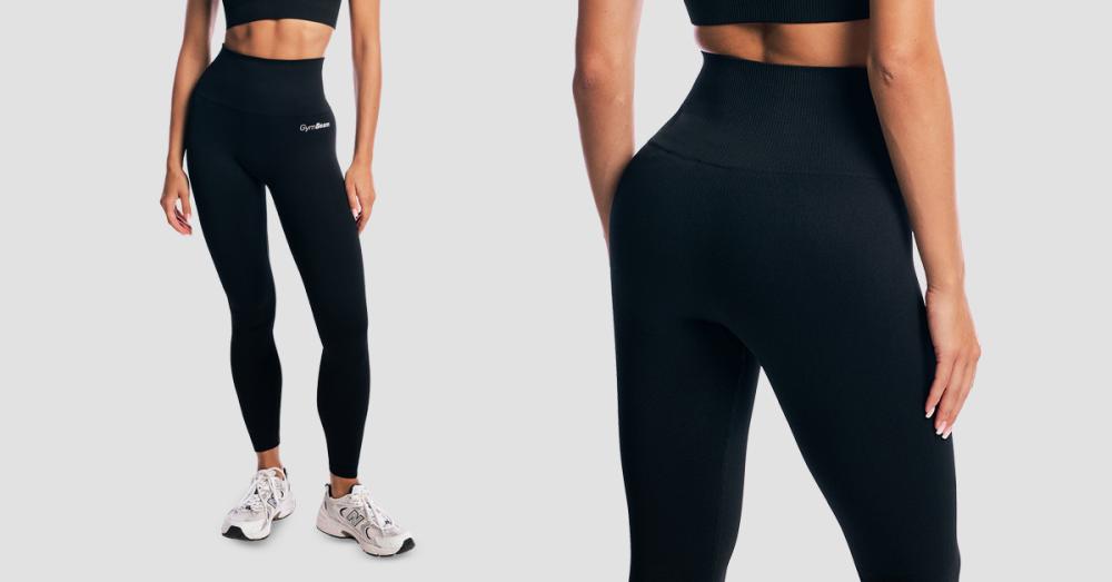 Dámské legíny GymBabe Black - GymBeam