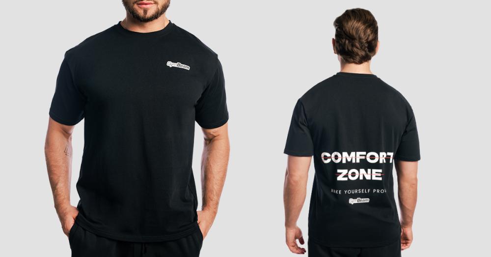 Zone majica crna - GymBeam