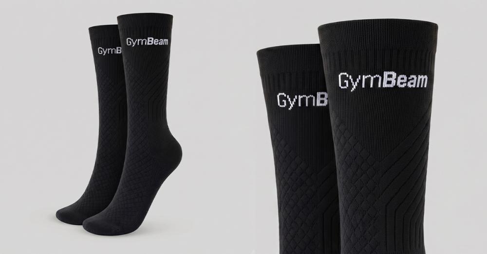 Trkačke čarape Black - GymBeam