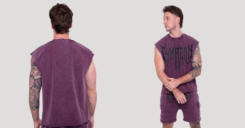 Abyss Tanktop Raisin - GymBeam