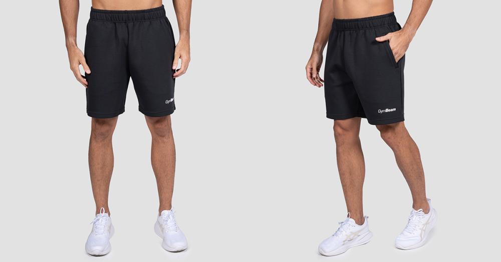 Relay Shorts Crni - GymBeam