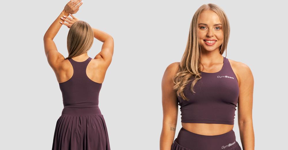 Ženski sportski top BEAT Berrywood - GymBeam