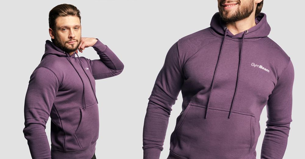 Sportska majica s kapuljačom Obsidian - GymBeam