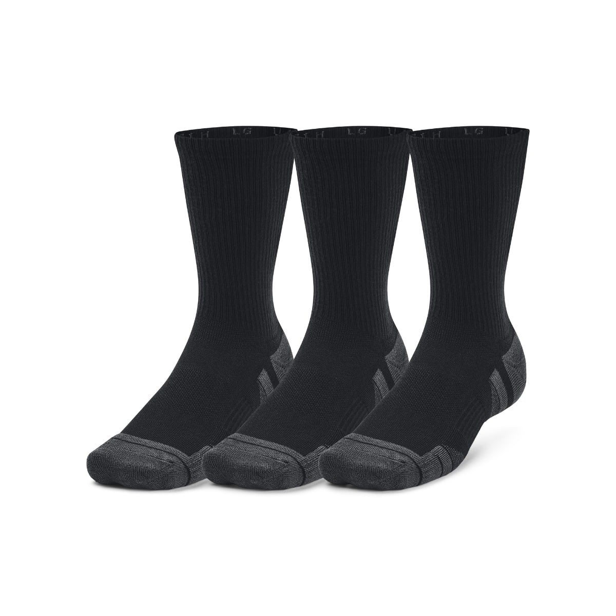 Čarape Performance Tech 3pk Crew Black - Under Armour