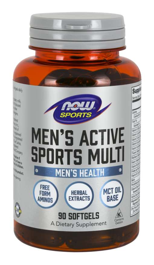 Men‘s Active Sports Multivitamin - NOW Foods