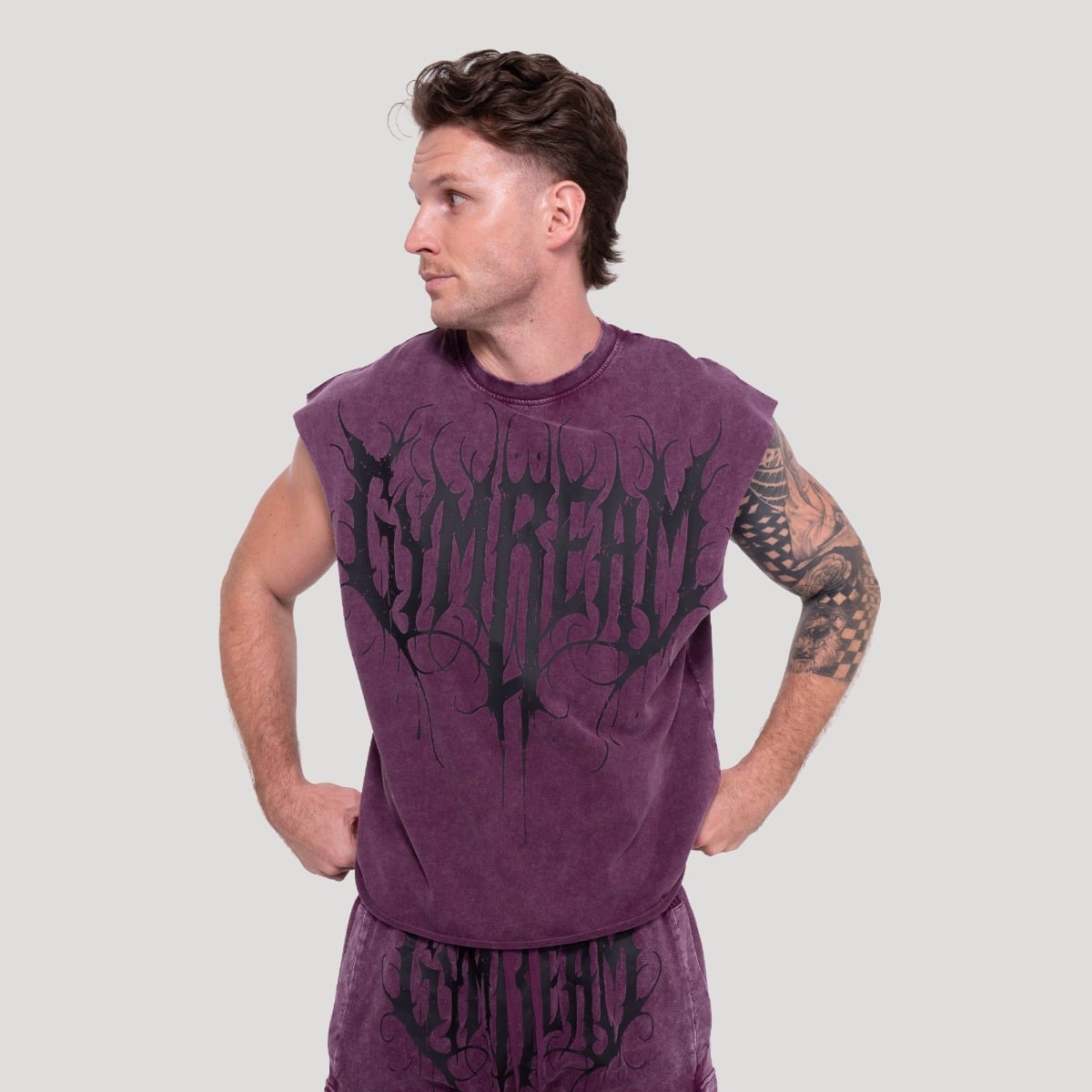 Muška majica bez rukava Abyss Raisin - GymBeam