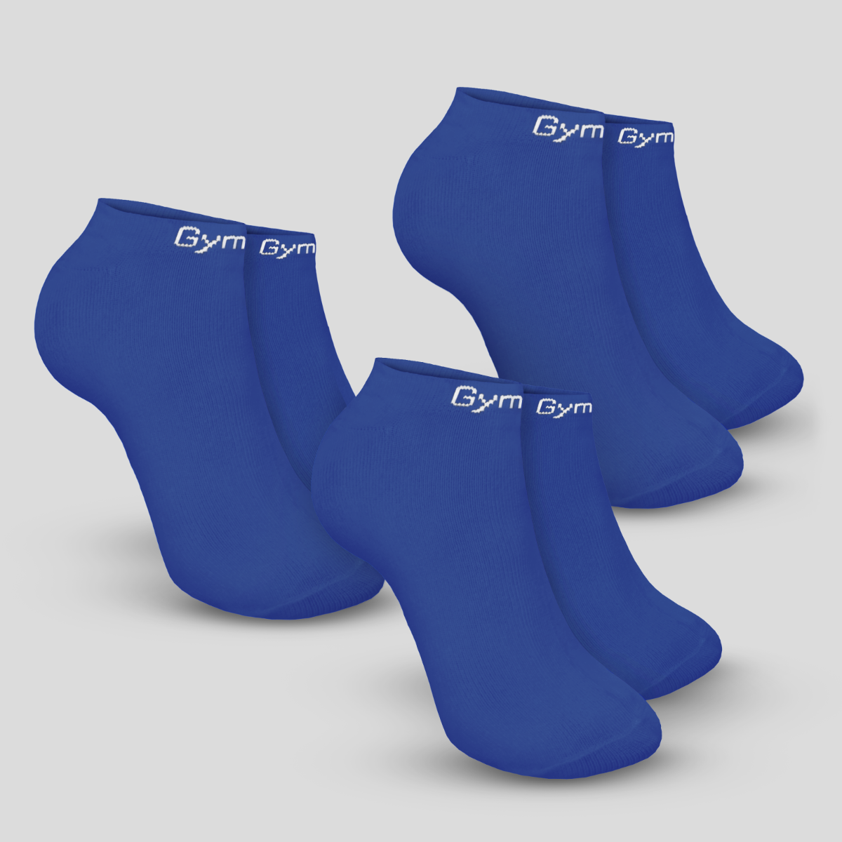 Čarape Ankle Socks 3Pack Blue - GymBeam