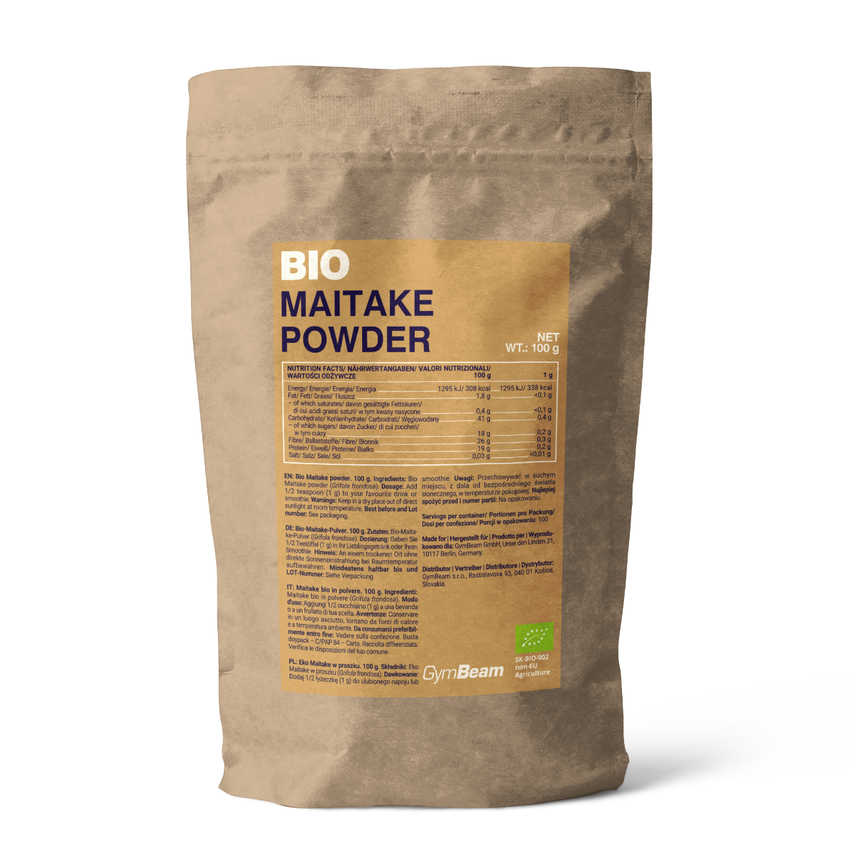 BIO Maitake prah - GymBeam