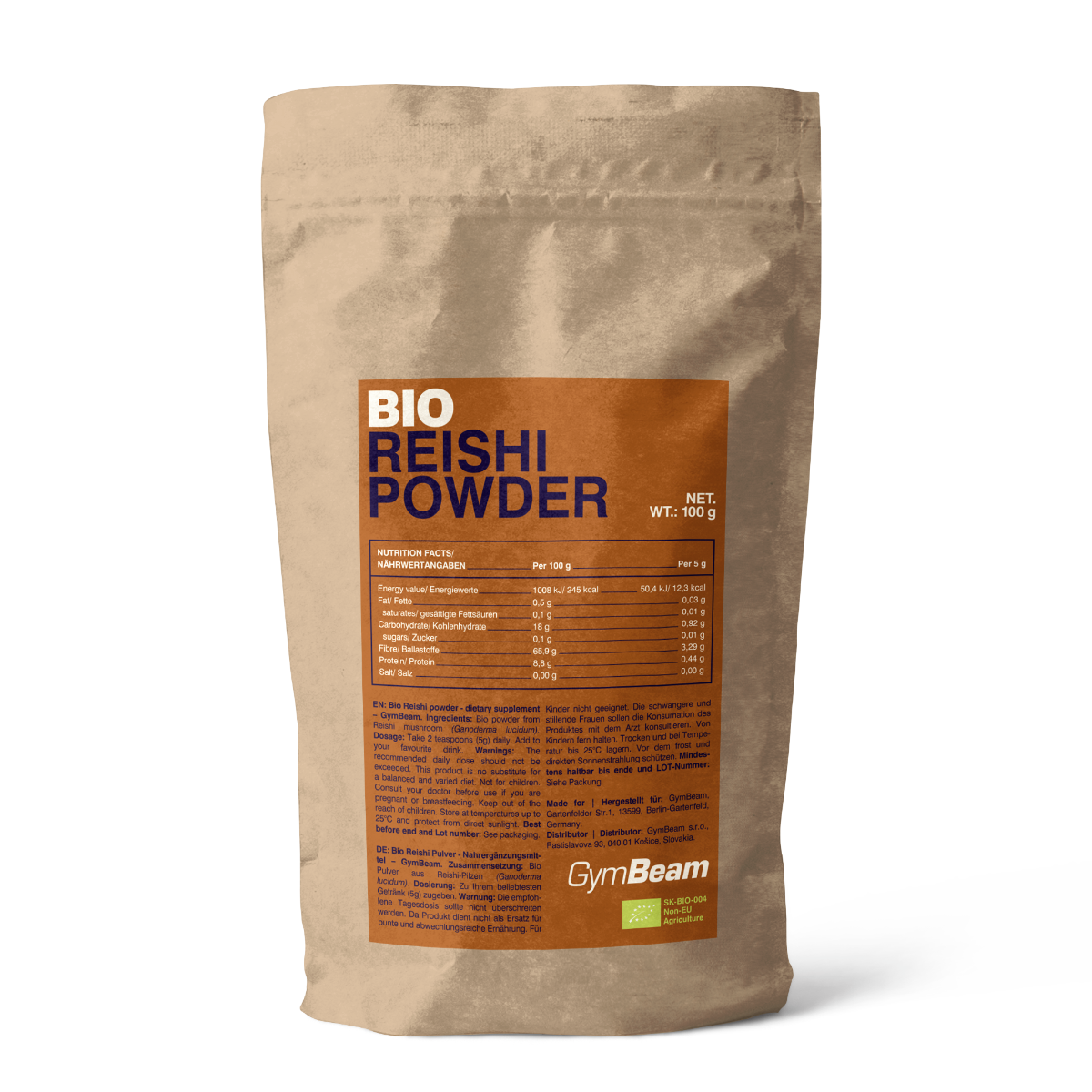 BIO Reishi prah - GymBeam