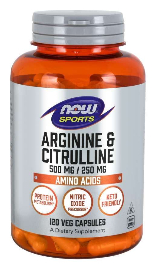 Arginin & Citrulin – NOW Foods