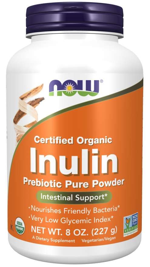 Inulin prebiotik čisti prah – NOW Foods