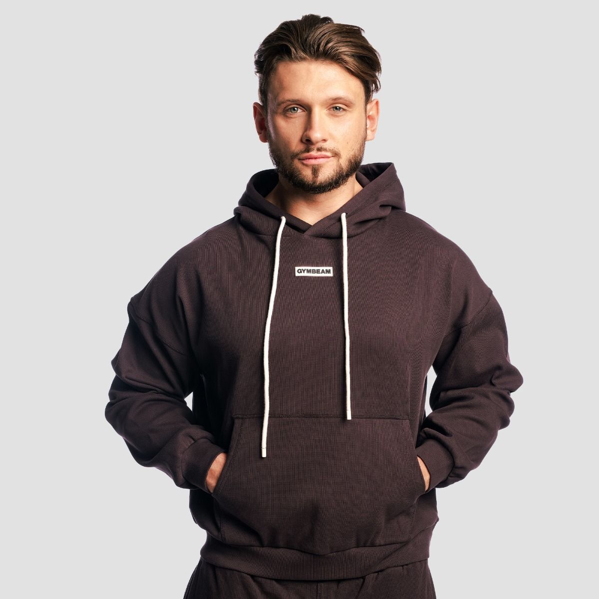 Muška dukserica Aura Tee Brown