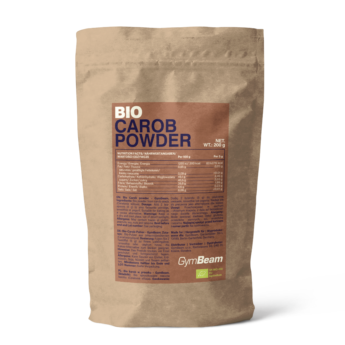 BIO rogač u prahu – GymBeam