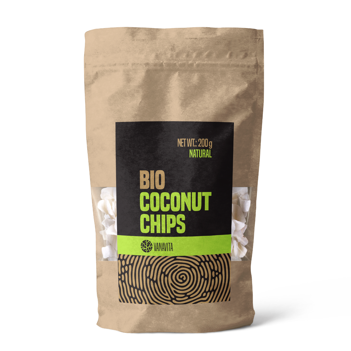 BIO Natural Kokosov Čips - VanaVita