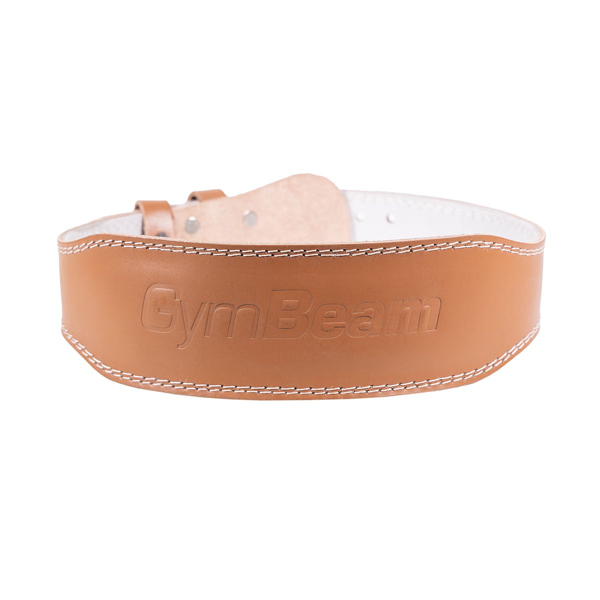 Fitness remen Full Leather Brown