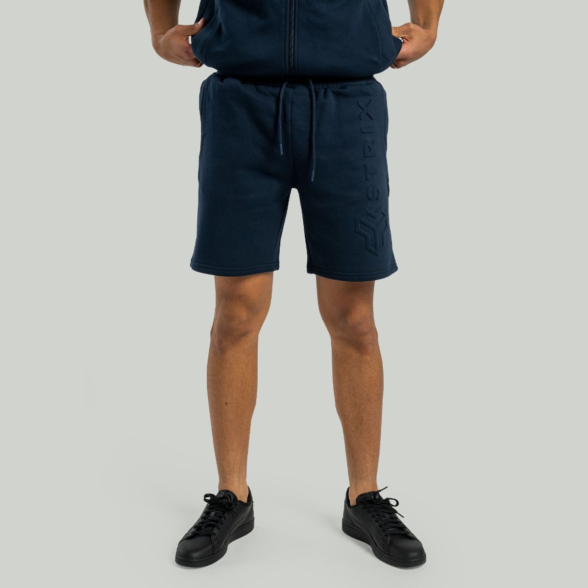 Muške kratke hlače Embossed Midnight Blue - STRIX