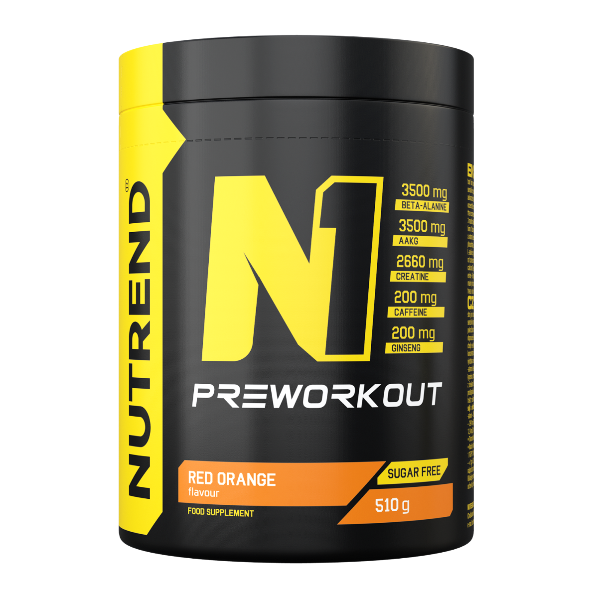 N1 Pre-Workout 510 g - Nutrend