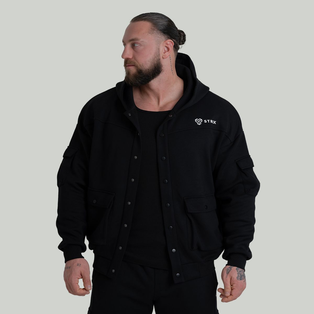 Jakna ZOA Relaxed Black - STRIX