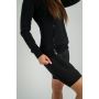 Ženska dukserica Zip Up Nova Black - STRIX S