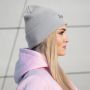 Zimska kapa Beanie Grey - GymBeam uni