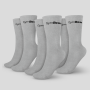 Čarape 3/4 Socks 3Pack Grey - GymBeam L