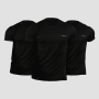 Muška majica TRN 3Pack Black - GymBeam XXXL - 3pack