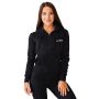 Ženska duksa Zipper Hoodie Black - GymBeam M