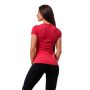 Ženska majica Basic Vintage red - GymBeam L
