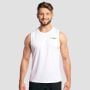 Muška majica bez rukava Base Mesh White - GymBeam XXL
