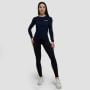 Ženska majica dugih rukava Basic Navy - GymBeam XXL