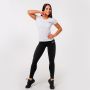 Ženska majica Basic White - GymBeam M